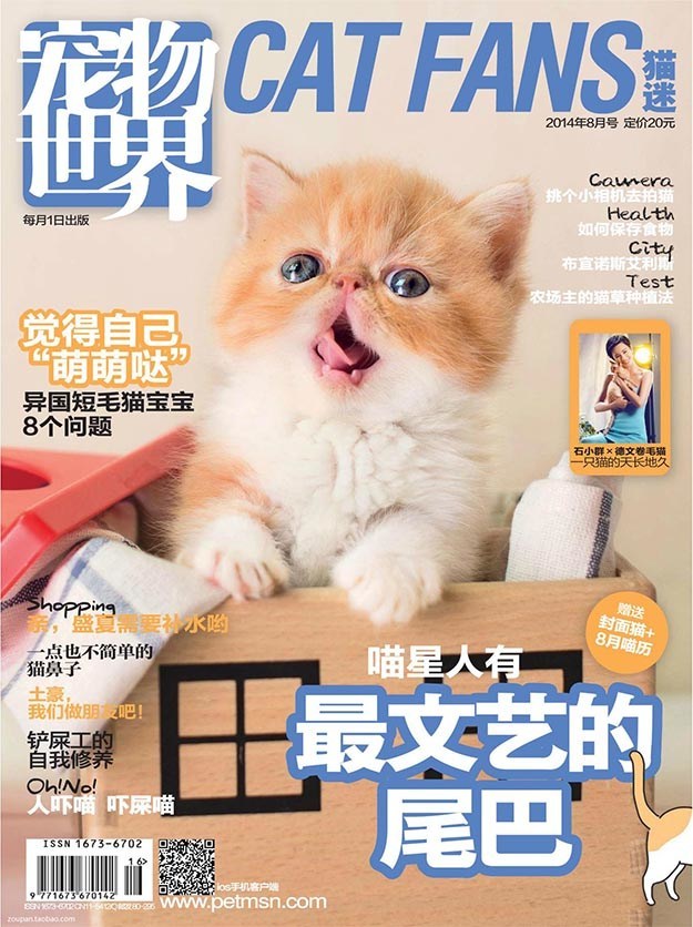 2014年8月宠物世界猫迷电子杂志
