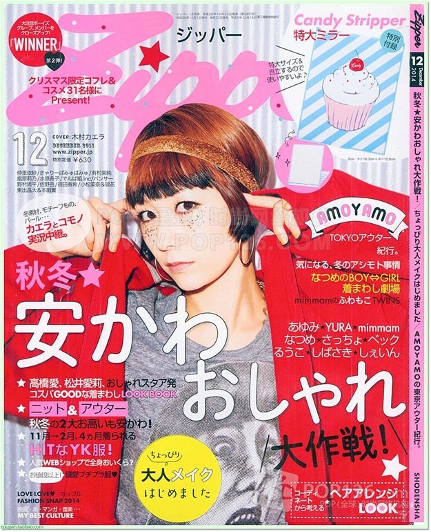 2014年12月zipper杂志日文版