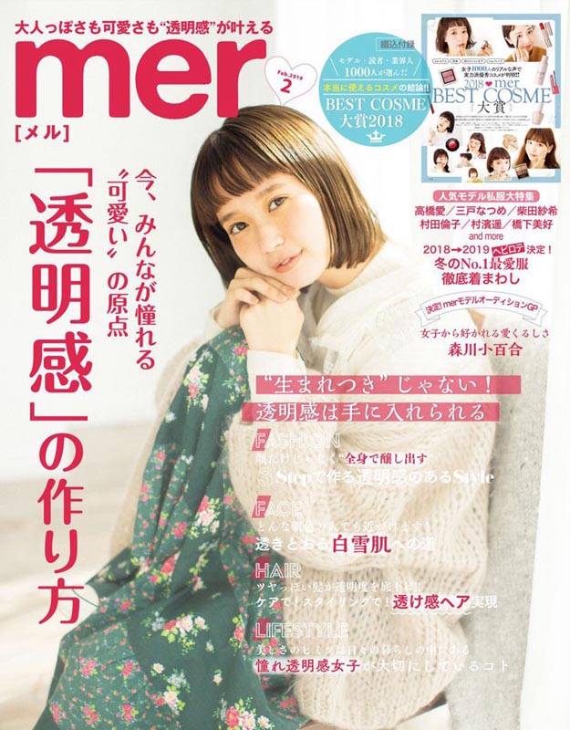 2019年2月mer杂志日本PDF电子杂志下载
