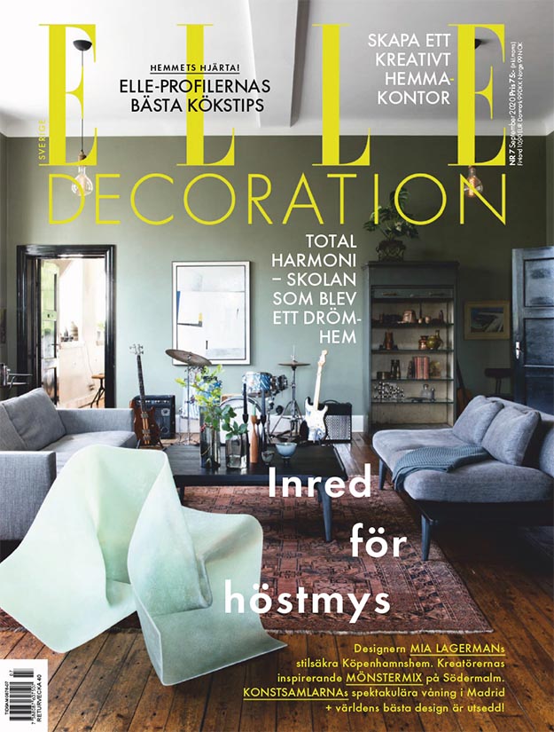 2020年9月Elle Decoration瑞典版 瑞典室内设计杂志下载