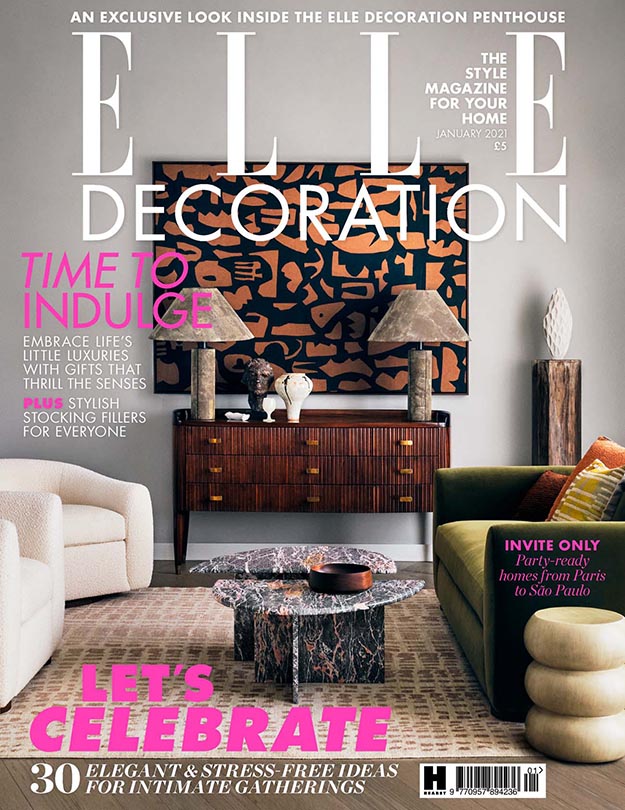 2021年1月Elle Decoration英国版 家居设计杂志下载