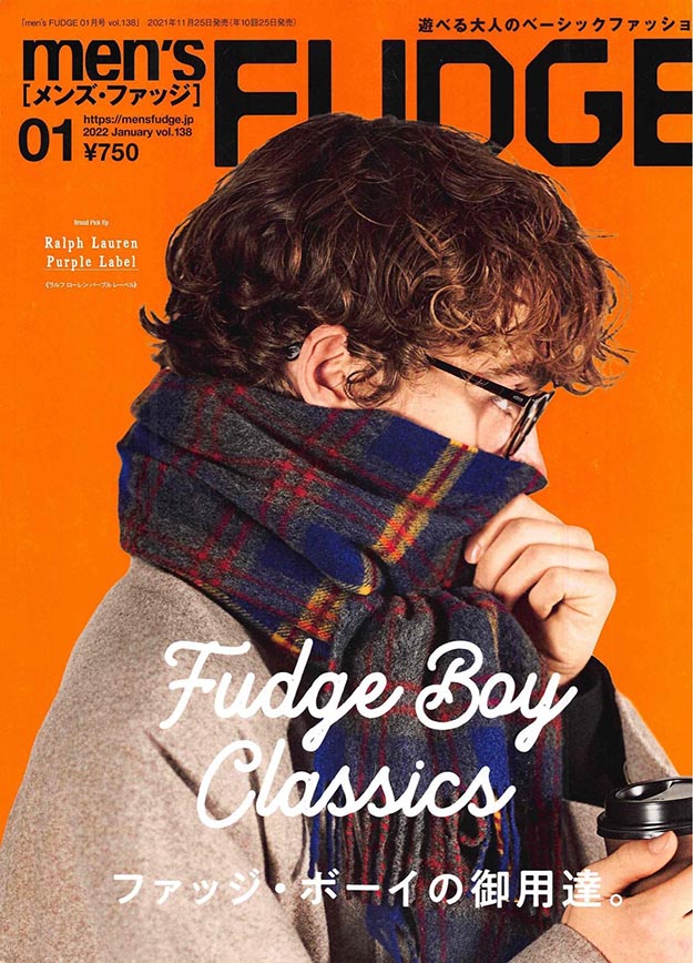 2022年1月Men’s Fudge PDF电子杂志下载