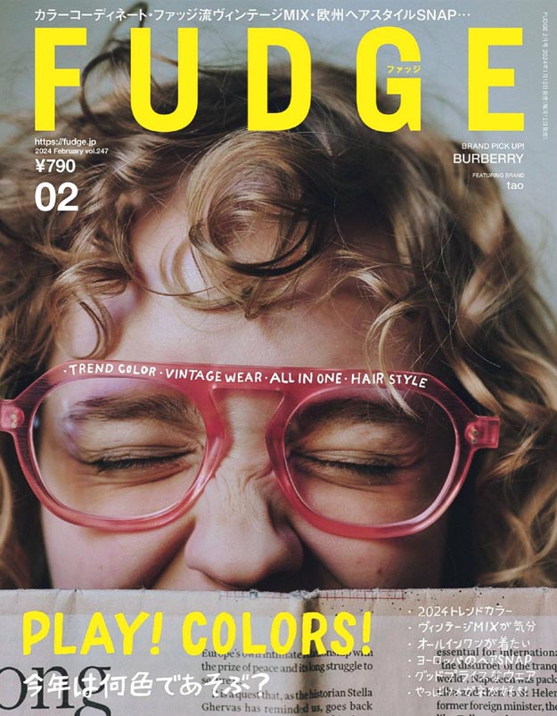 2024年2月FUDGE PDF电子杂志下载 日本女装杂志下载