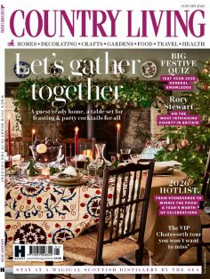 2026年1月Country Living UK 英国家居PDF杂志下载